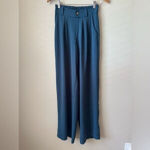 Elegant Blue Women's Pants